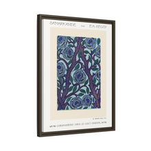 Flower pattern Art Deco stencil print in oriental style