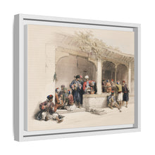 The coffee shop illustration by David Roberts (1796–1864)