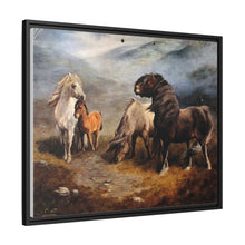 Fine Horse Pulling Golden Sleigh