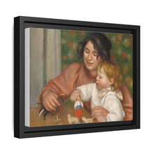 El niño con juguetes de Pierre-Auguste Renoir, Gabrielle y el hijo del artista, Jean (1895-1896) 