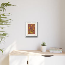 Estampado floral Art Déco con plantilla de estilo oriental. Original de nuestra edición de Samarcanda de 1914.