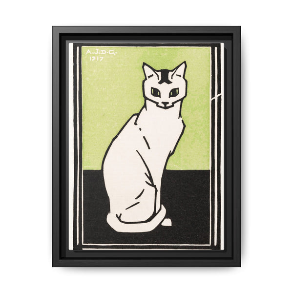 Sitting cat (1917) by Julie de Graag - NOMADEN ART GALLERY