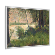La ribera herbosa de Georges Seurat (1881-1882)