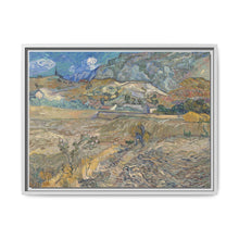 Vincent van Gogh's The Landscape at Saint-Rémy (Enclosed Field with Peasant) - Old Master Painting Print - NOMADEN ART GALLERY