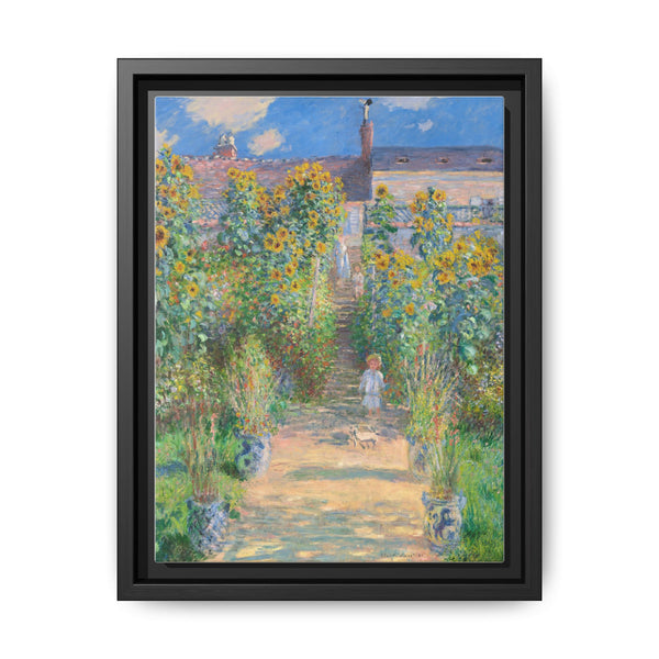 Claude Monet's The Artist's Garden at Vétheuil (1881) - NOMADEN ART GALLERY