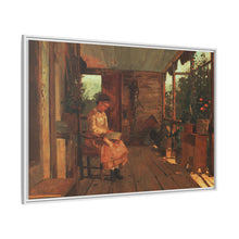 Girl Shelling Peas (ca.1873) by Winslow Homer