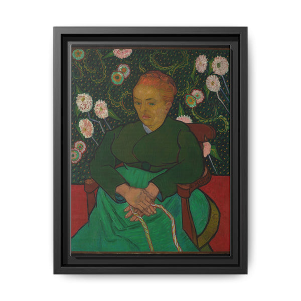 La Berceuse (Woman Rocking a Cradle; Augustine-Alix Pellicot Roulin, 1851–1930) by Vincent van Gogh - NOMADEN ART GALLERY