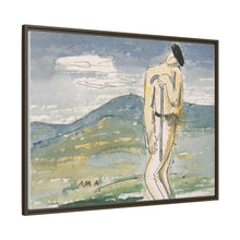 A weary pilgrim (1936) watercolor by Mikulas Galanda