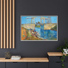 Vincent van Gogh's The Langlois Bridge at Arles with Women Washing (1888) - NOMADEN ART GALLERY