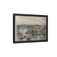 Claude Monet's Bridge at Argenteuil on a Gray Day (1876) - NOMADEN ART GALLERY