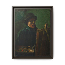 Vincent van Gogh's Self-Portrait with Dark Felt Hat at the Easel (1886) - NOMADEN ART GALLERY