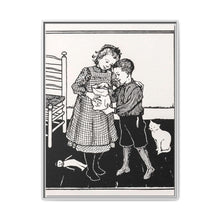 A boy and a girl by Julie de Graag - NOMADEN ART GALLERY