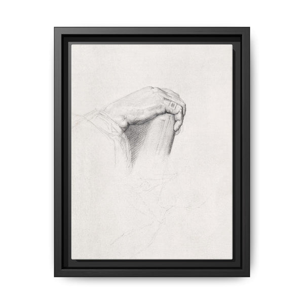 The Hand of Poussin, After Ingres (ca. 1875–1877) by Georges Seurat - NOMADEN ART GALLERY