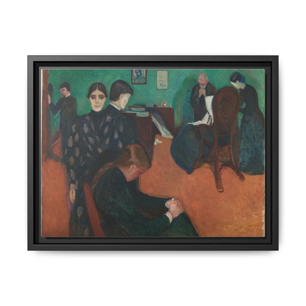 Edvard Munch's Death in the Sickroom (1893) - NOMADEN ART GALLERY