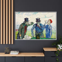 The Drinkers (1890) by Vincent Van Gogh. Original from the Art Institute of Chicago - NOMADEN ART GALLERY