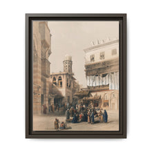 Bazaar of the coppersmiths Cairo illustration by David Roberts (1796–1864) - NOMADEN ART GALLERY