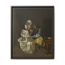 A Glass of Lemonade (ca. 1664 (Baroque)) by Gerard Terborch II and Workshop of Gerard Terborch II - NOMADEN ART GALLERY