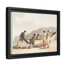 Illustration of fishermen from The Costume of Yorkshire (1814) by George Walker