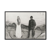 Two Human Beings. The Lonely Ones (1894) by Edvard Munch - NOMADEN ART GALLERY