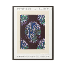 Fruit tree pattern Art Nouveau pochoir print in oriental style. Original from our own 1914 edition of Samarkande - NOMADEN ART GALLERY