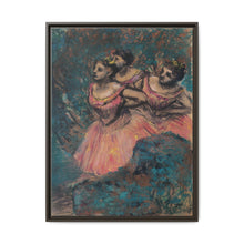 Three Dancers in Red Costume (1896) by Edgar Degas - NOMADEN ART GALLERY