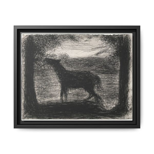Foal, Le Poulain (ca. 1882–1883) by Georges Seurat - NOMADEN ART GALLERY