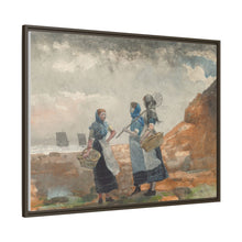 Three Fisher Girls, Tynemouth (1881) by Winslow Homer