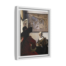 Johannes Vermeer’s Officer and Laughing Girl (ca. 1657)