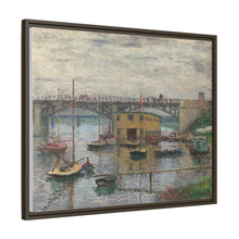 Claude Monet's Bridge at Argenteuil on a Gray Day (1876) - NOMADEN ART GALLERY