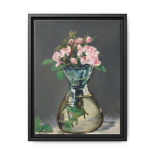 Moss Roses in a Vase (1882) by Edouard Manet. - NOMADEN ART GALLERY