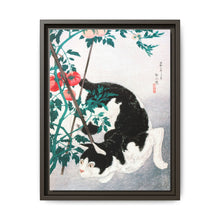 Cat with Tomato Plant (1931) print in high resolution by Hiroaki Takahashi - NOMADEN ART GALLERY