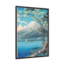 Impresión del monte Fuji desde el lago Yamanaka en alta resolución por Hiroaki Takahashi 