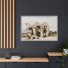 Kom Ombo is an agricultural town in Egypt illustration by David Roberts (1796–1864)
