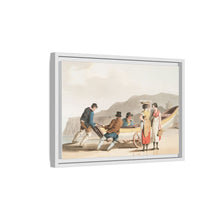 Illustration of fishermen from The Costume of Yorkshire (1814) by George Walker
