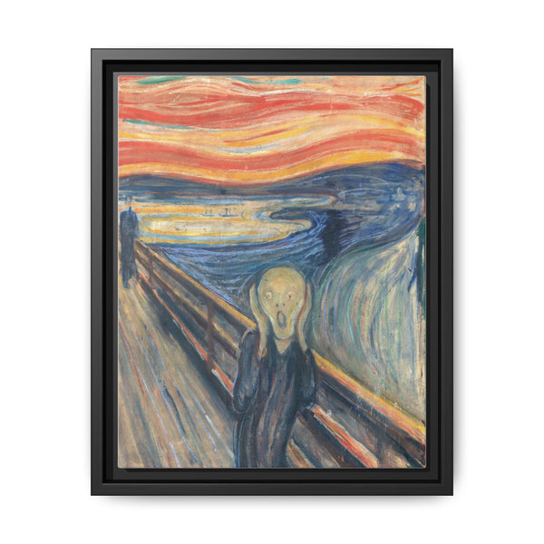 The Scream (1895) by Edvard Munch (Color Version) - NOMADEN ART GALLERY