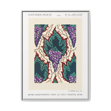 Grape pattern Art Nouveau pochoir print in oriental style. Original from our own 1914 edition of Samarkande - NOMADEN ART GALLERY