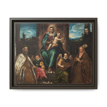 Doge Alvise Mocenigo and Family before the Madonna and Child (c. 1575) by Jacopo Tintoretto - NOMADEN ART GALLERY