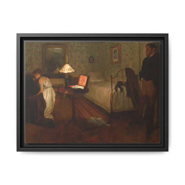 Interior (1868-1869) by Edgar Degas - NOMADEN ART GALLERY