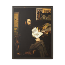 Portrait of Emile Zola (1868) by Edouard Manet - NOMADEN ART GALLERY