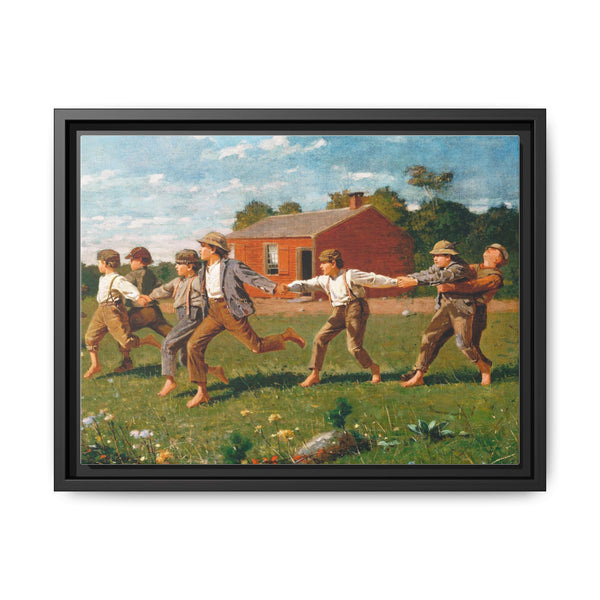 Snap the Whip (1872) by Winslow Homer - NOMADEN ART GALLERY