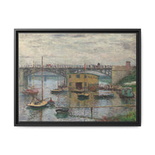 Claude Monet's Bridge at Argenteuil on a Gray Day (1876) - NOMADEN ART GALLERY