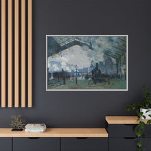 Arrival of the Normandy Train, Gare Saint-Lazare by Claude Monet - NOMADEN ART GALLERY