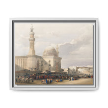 Mosque of Sultan Hassan from the Great Square of the Rumeyleh illustration by David Roberts (1796–1864) - NOMADEN ART GALLERY
