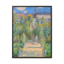 Claude Monet's The Artist's Garden at Vétheuil (1881) - NOMADEN ART GALLERY