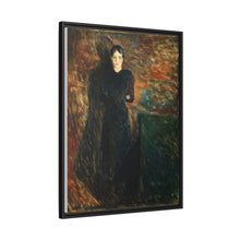 Lady in Black by Edvard Munch - NOMADEN ART GALLERY