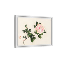 Pink rose by Kōno Bairei (1844-1895)