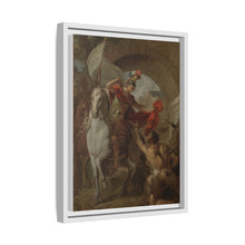 Saint Martin Sharing his Coat with a Beggar by Louis Galloche