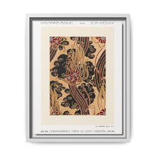 Flower pattern Art Deco stencil print in oriental style. Original from our own 1914 edition of Samarkande - NOMADEN ART GALLERY