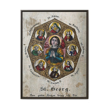 Saint George and Saint Antony of Padua, Saint Catherine of Alexandria, Saint Peter the Apostle, Saint Philomena, Saint Anne, Saint Barbara, Saint John the Baptist and Saint Agnes - NOMADEN ART GALLERY