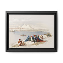 Pyramids of Gezeeh (Giza) from the Nile illustration by David Roberts (1796–1864) - NOMADEN ART GALLERY